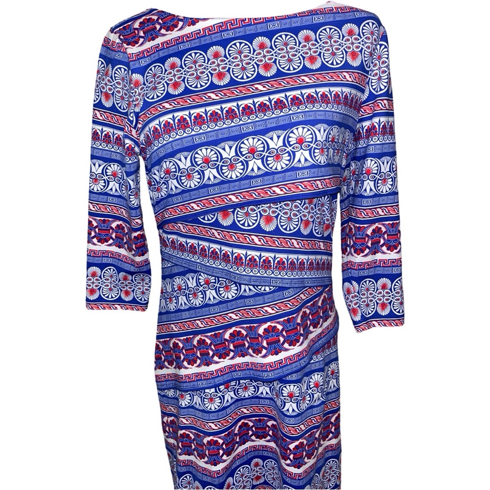 J. Mclaughlin CATALINA CLOTH Nicola Tiered Printed Dress, size medium - Picture 3 of 8